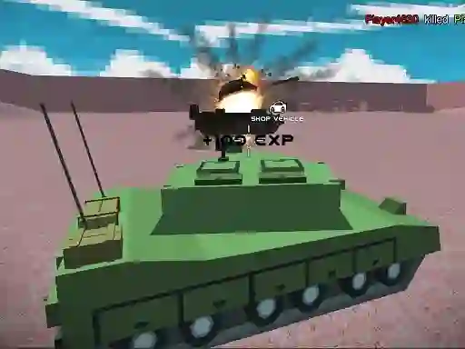 Spel Helicopter and Tank Battle Desert Storm Multiplayer på nätet