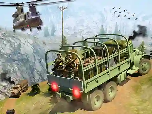 Spel Army Cargo Transport Driving på nätet