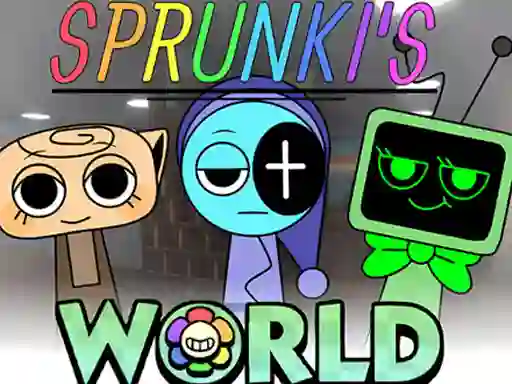 Spel Sprunkis WORLD All MOD på nätet