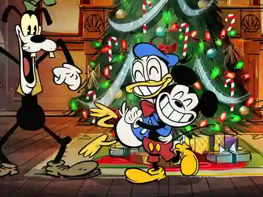 Spel Preparing Mickey For Christmas Match 3 på nätet