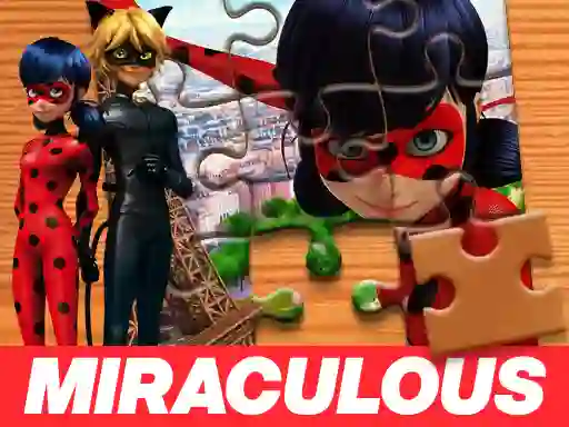 Spel Miraculous Ladybug & Cat Noir Jigsaw Puzzle på nätet