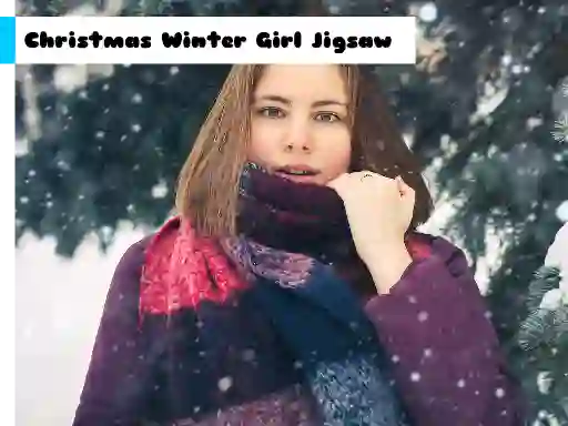 Spel Christmas Winter Girl Jigsaw på nätet