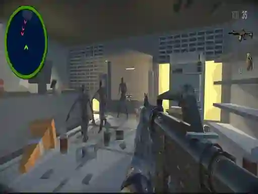Spel Private Zombie Wave på nätet