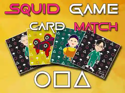 Spel Squid Game Memory Card Match på nätet