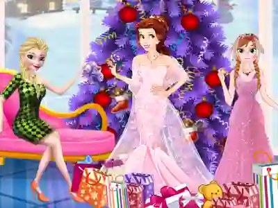 Spel Girls Christmas Party Prep på nätet