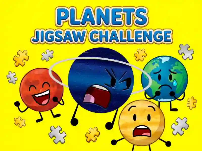 Spel Planets Jigsaw Challenge på nätet