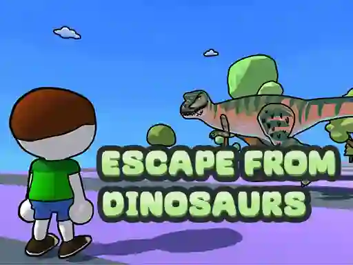Spel Escape From Dinosaurs på nätet