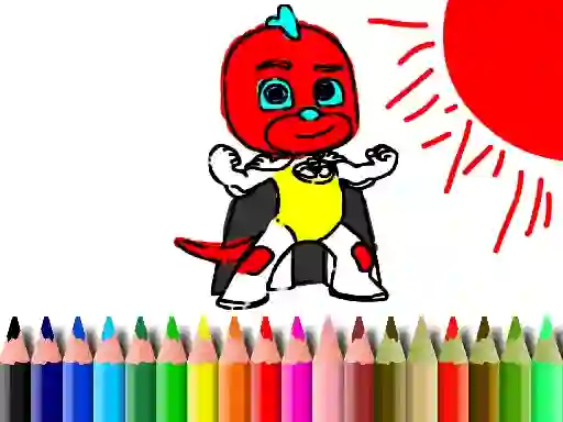Spel Back To School: Mask Boy Coloring på nätet