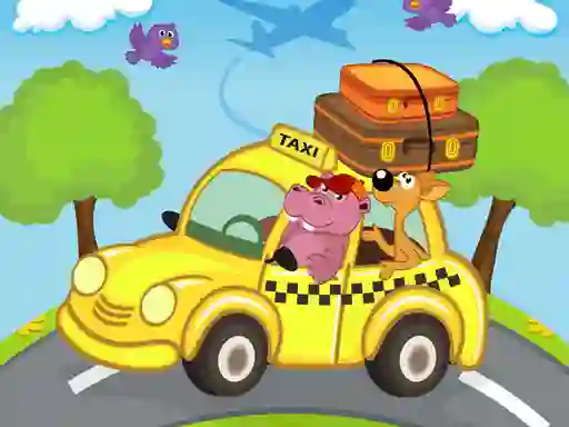 Spel Animal Cars Match 3 på nätet