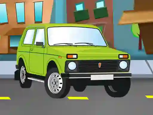 Spel Russian Cars Differences på nätet