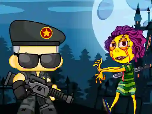 Spel Zombie Shooter 2d på nätet