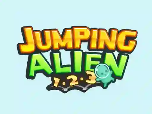 Spel Jumping Alien 1.2.3 på nätet