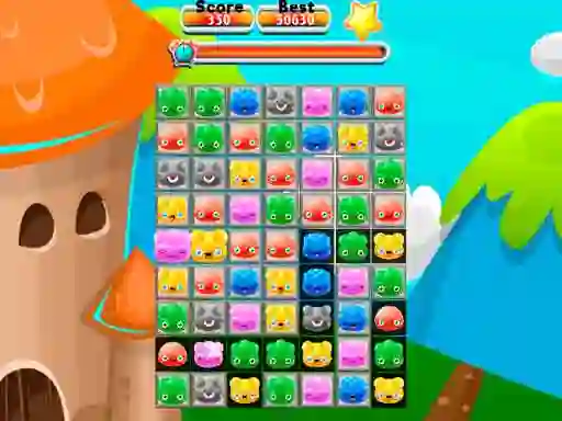 Spel Jelly Match Worlds på nätet