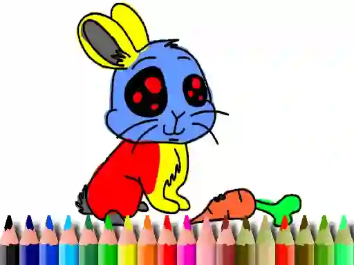 Spel Back To School: Rabbit Coloring Book på nätet