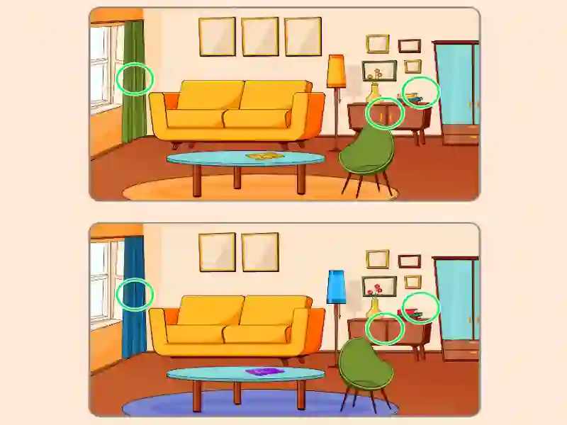 Spel Spot Difference på nätet
