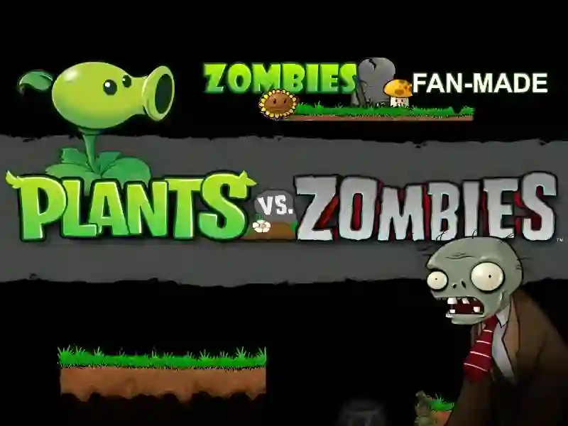 Spel Plants vs Zombies (Fanmade) på nätet