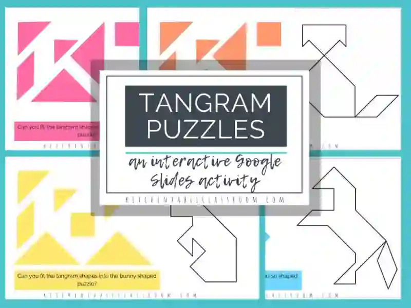 Spel Tangrams på nätet