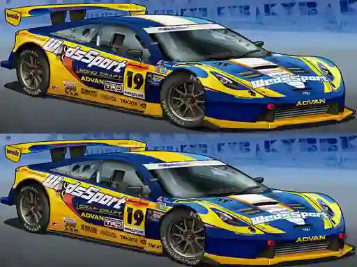 Spel Spot Differences: Race Car på nätet