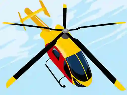 Spel Dangerous Helicopter Jigsaw på nätet