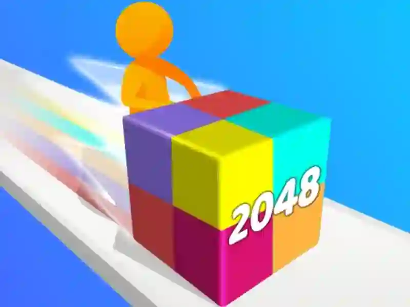 Spel Geometry Stack 2048 Run på nätet