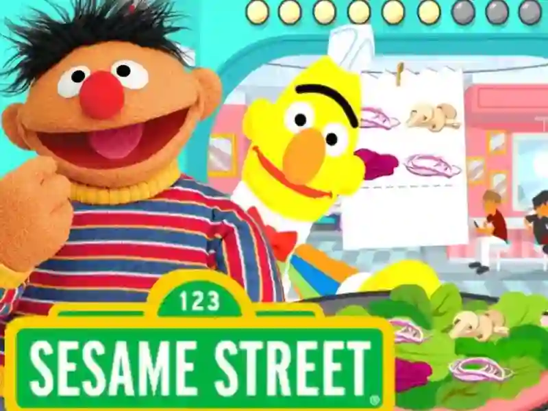 Spel 123 Sesame Street: Super Salad Diner på nätet