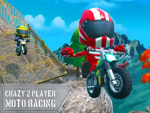 Spel Crazy 2 Player Moto Racing på nätet