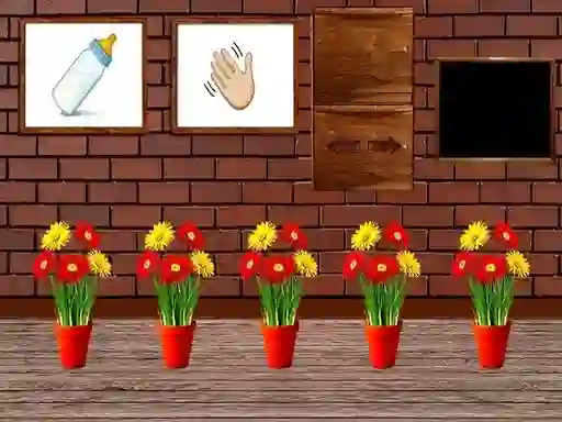 Spel Flower House Escape på nätet
