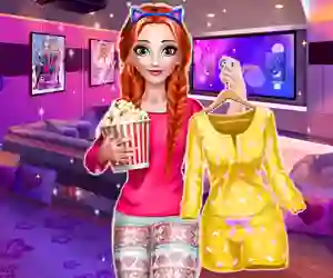 Spel Annie Movie Night på nätet