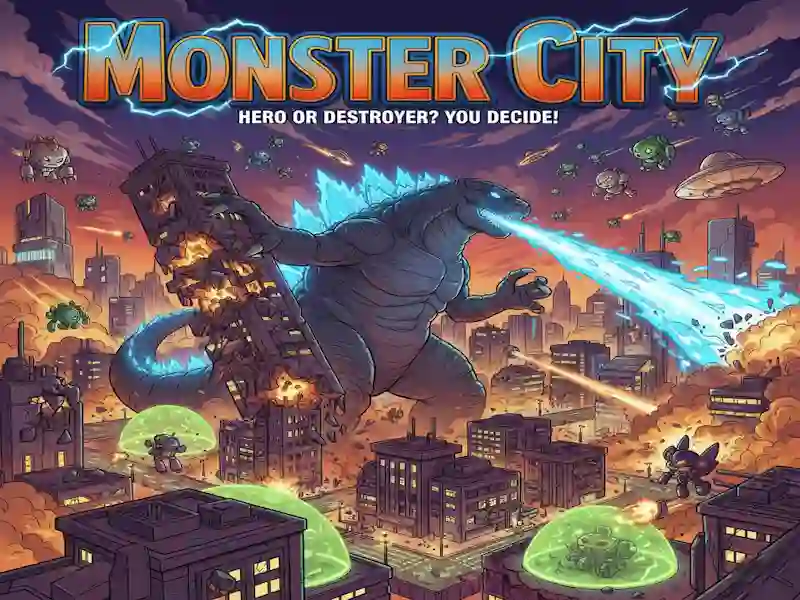 Spel Monster City på nätet