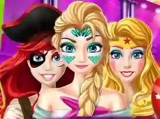 Spel Halloween Princess Party på nätet