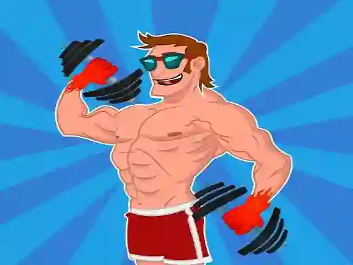 Spel Muscle race games body run 3d på nätet