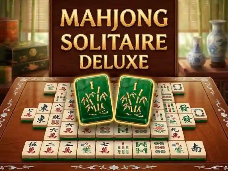 Spel Mahjong Solitaire Deluxe på nätet