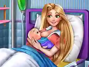 Spel Goldie Princess Mommy Birth på nätet