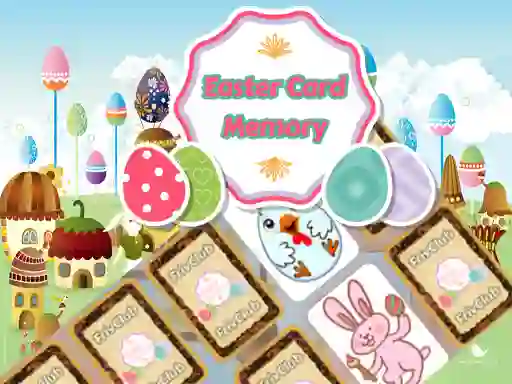 Spel Easter Card Memory på nätet