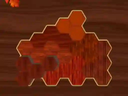 Spel Woody Block Hexa Puzzle på nätet