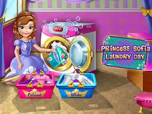 Spel Young Princess Laundry Day på nätet