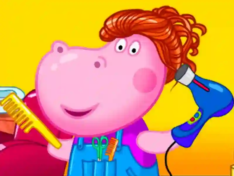 Spel Hippo Hair Salon på nätet