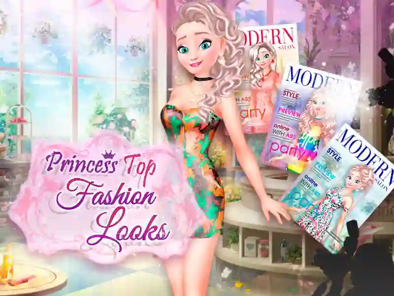 Spel Princess Top Fashion Looks på nätet
