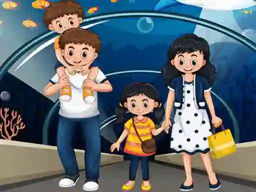 Spel Day In Aquarium Hidden Stars på nätet