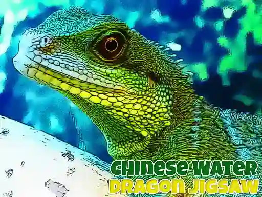 Spel Chinese Water Dragon Jigsaw på nätet