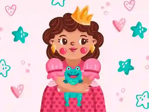 Spel The Frog Prince Jigsaw på nätet