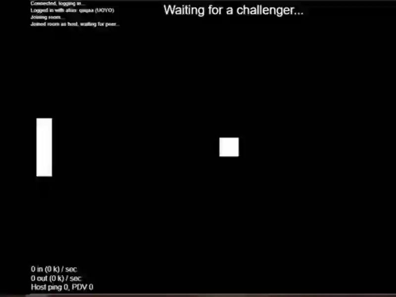 Spel Multiplayer Pong på nätet