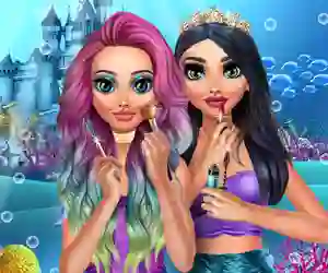 Spel Mermaids Makeup Salon på nätet