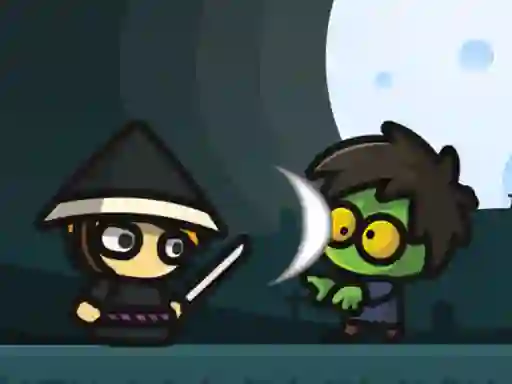 Spel Samurai VS Zombies på nätet