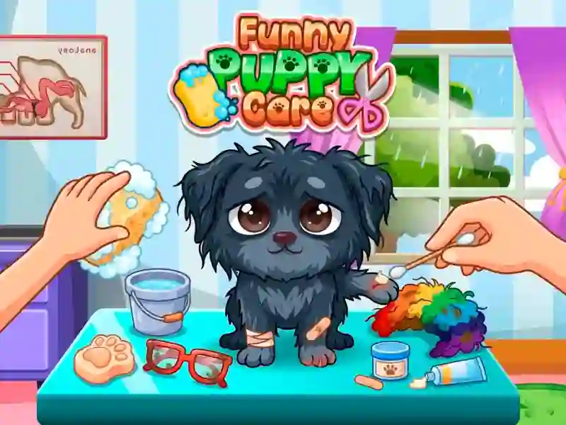 Spel Funny Puppy Care på nätet