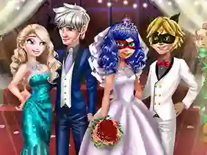 Spel Ladybug Wedding Royal Guests på nätet