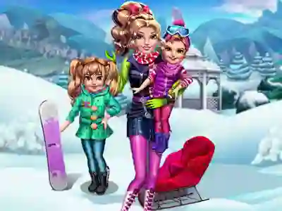 Spel Twins Winter Fun! på nätet