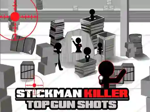 Spel Stickman Killer Top gun Shots på nätet