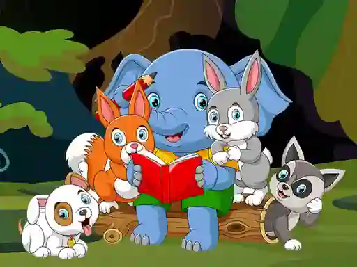 Spel Cute Animals Memory på nätet