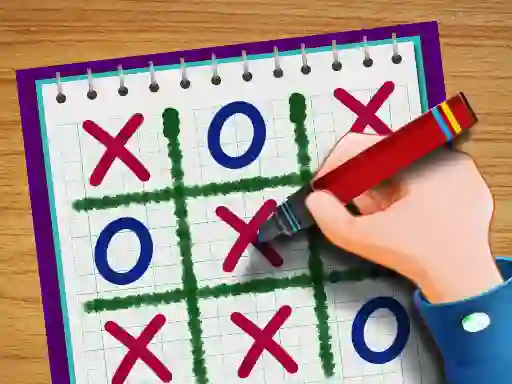 Spel Tic Tac Toe Paper Note II på nätet